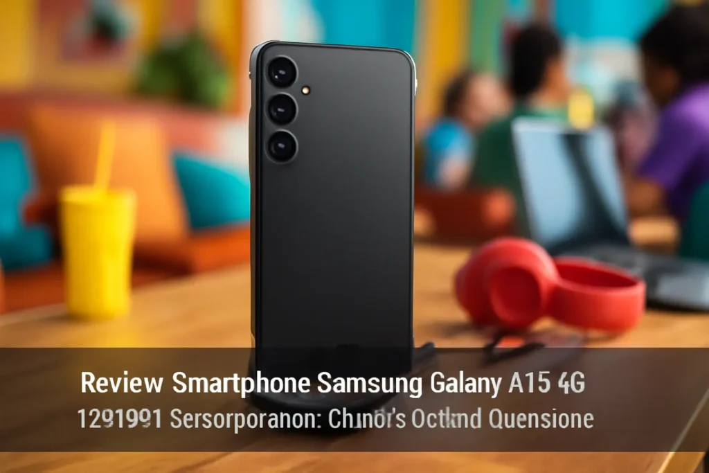Smartphone Samsung Galaxy A15 4G 128GB - Desempenho e Câmera de Alta Qualidade
