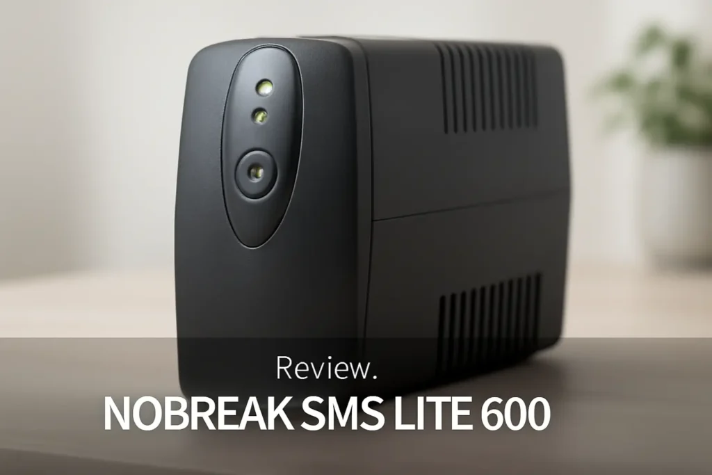 NOBREAK SMS LITE 600 - Potência 600VA | 300W - Bivolt