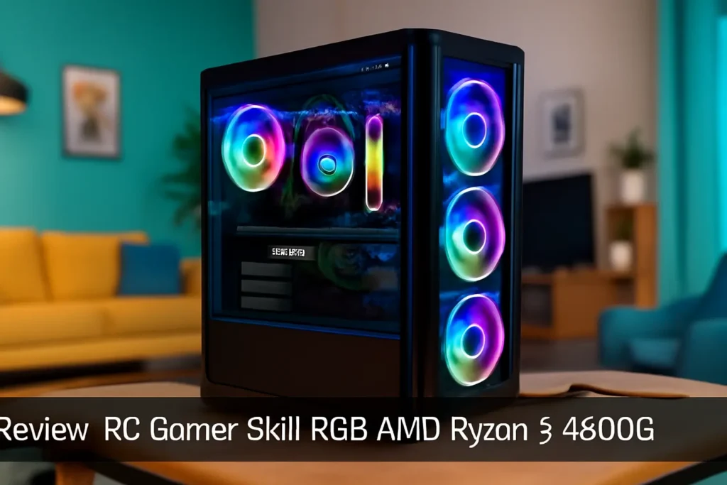 PC Gamer Skill RGB AMD Ryzen 5 4600G: Desempenho e Estilo para Gamers