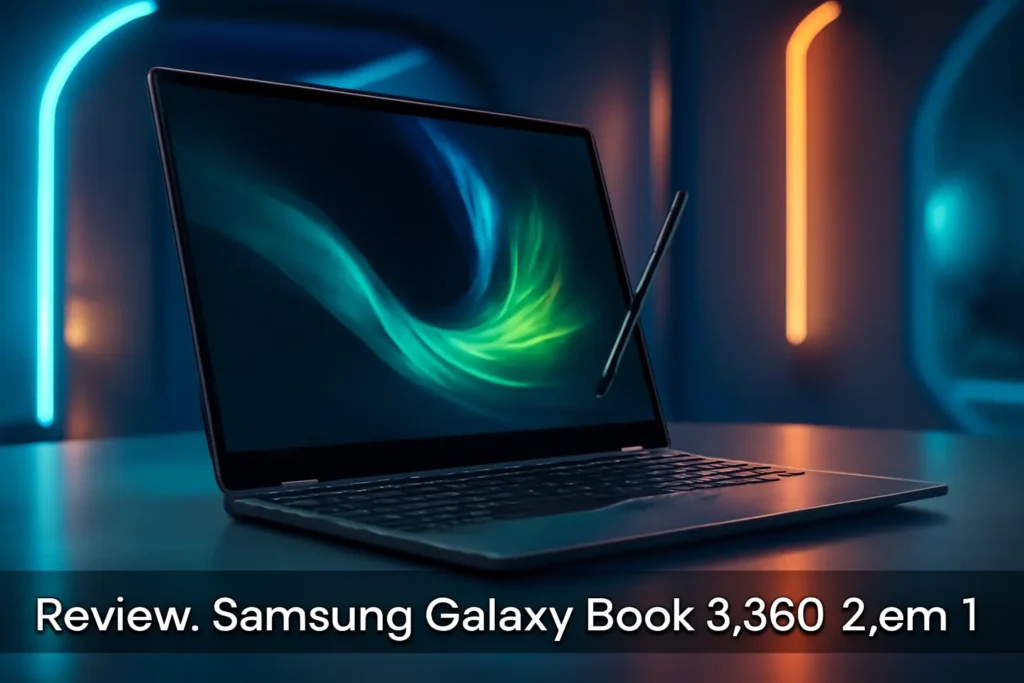 Samsung Galaxy Book3 360 2 em 1: Desempenho e Versatilidade