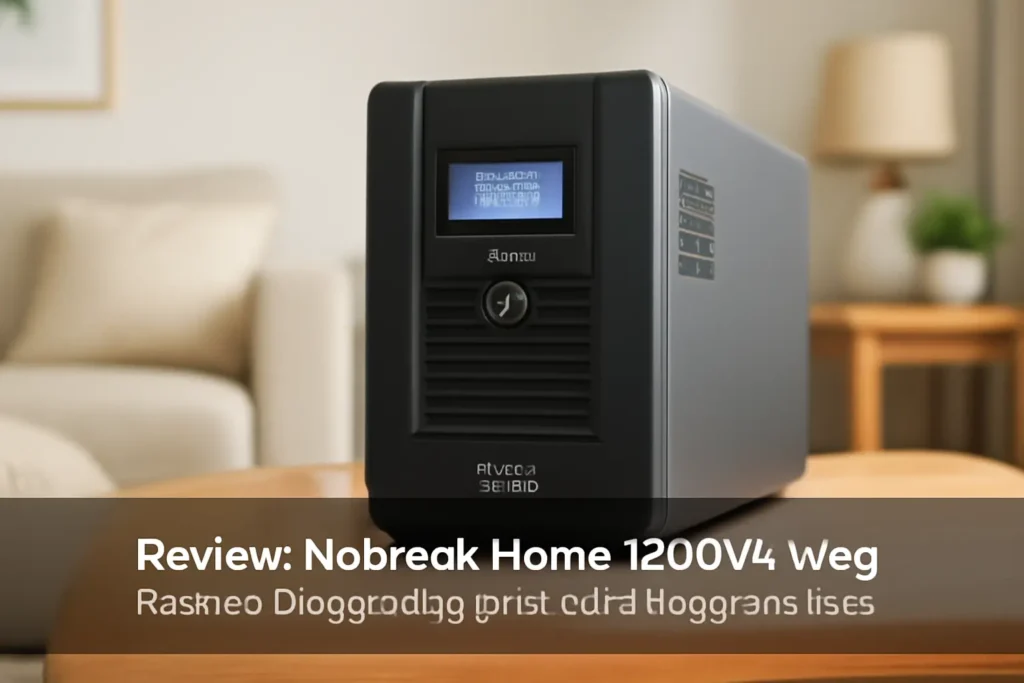 Nobreak Home 1200VA Weg: Potência e Segurança para Seus Equipamentos