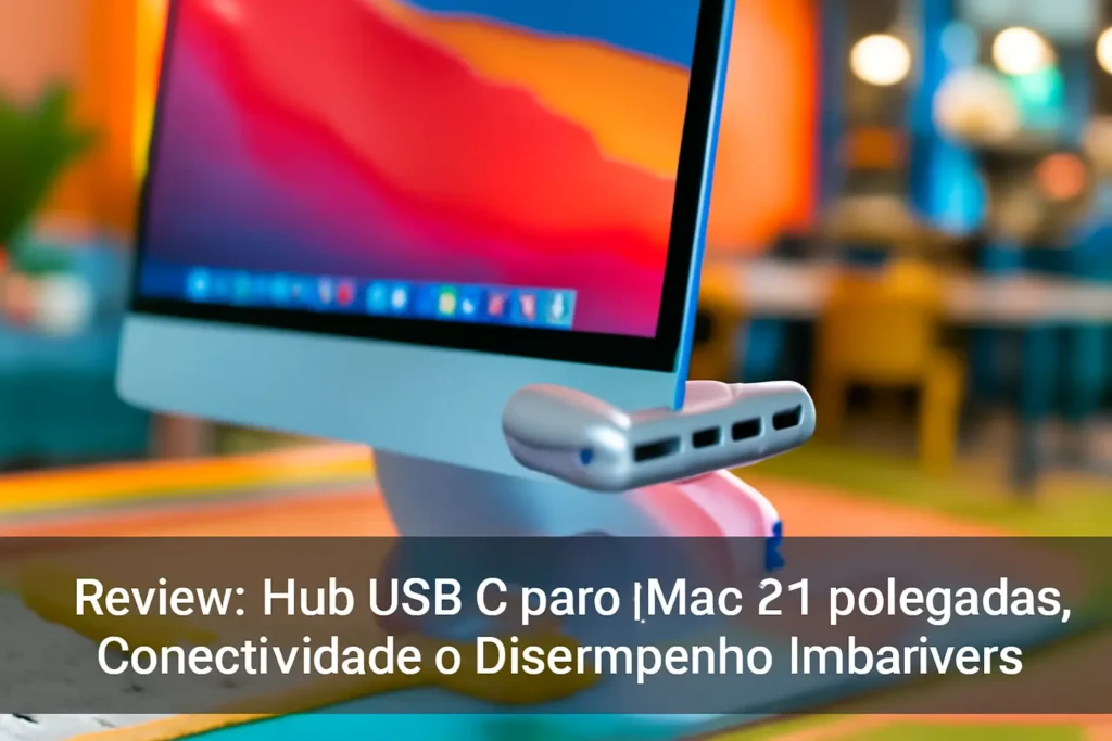 Hub USB C para iMac 24 polegadas: Conectividade e Desempenho Imbatíveis