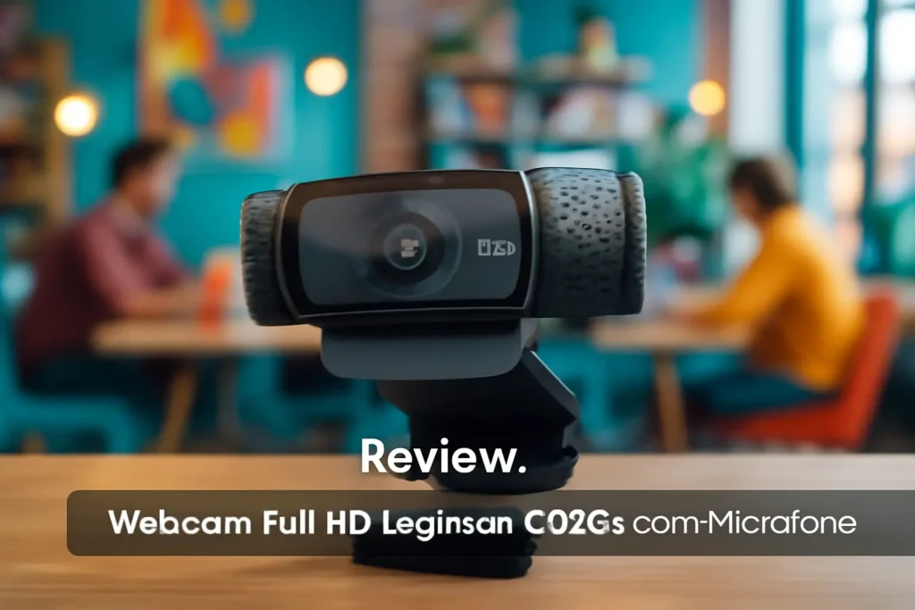 Webcam Full HD Logitech C920s com Microfone Embutido