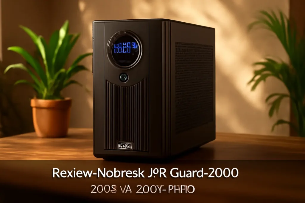 Nobreak JBR Guard 2000 2000VA 220V Preto: Proteção Total para Seus Dispositivos