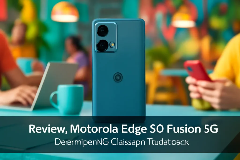 Smartphone Motorola Edge 50 Fusion 5G: Desempenho e Design Imbatíveis