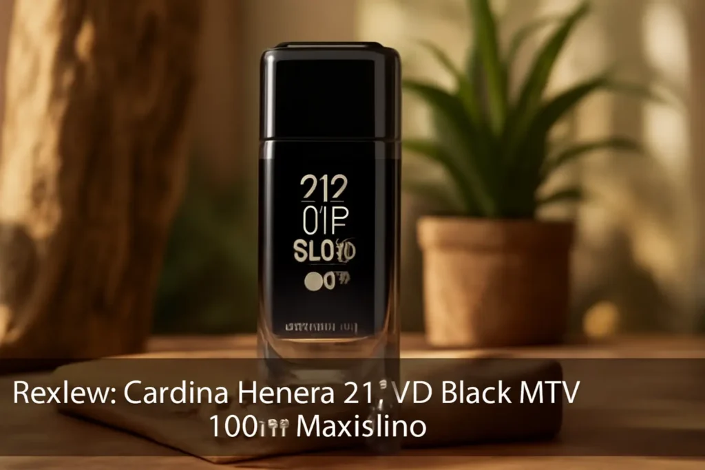 Carolina Herrera 212 VIP Black MTV 100ml Masculino | Original
