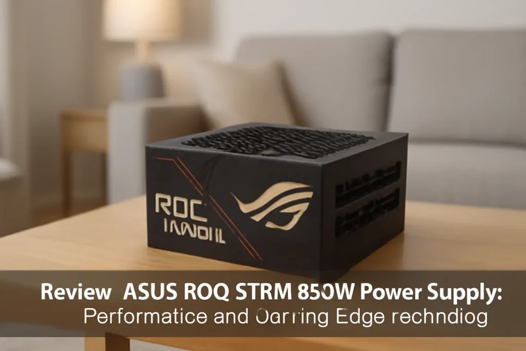 ASUS ROG STRIX 850W Fonte de Alimentação Dourada: Desempenho e Tecnologia de Ponta