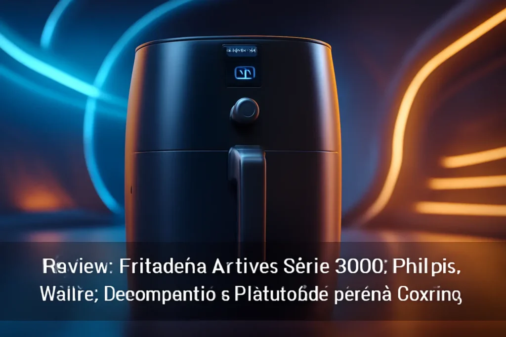 Fritadeira Airfryer Série 3000, Philips Walita: Desempenho e Praticidade para sua Cozinha