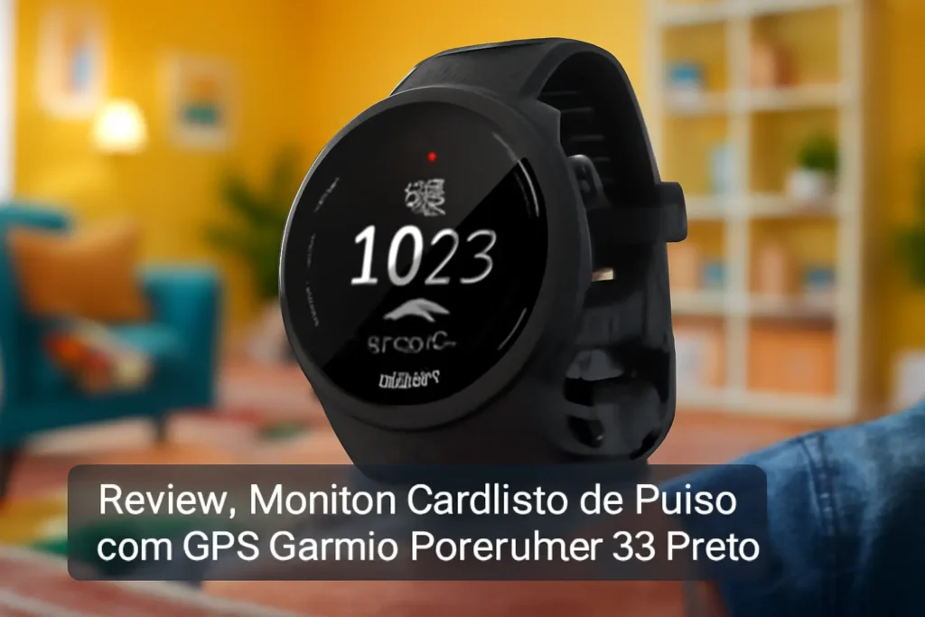 Monitor Cardíaco de Pulso com GPS Garmin Forerunner 55 Preto