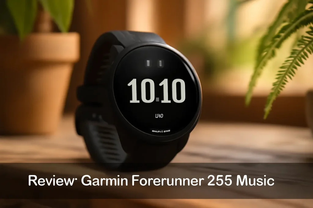 Garmin Forerunner 255 Music: Smartwatch com GPS, Música e Bateria de Longa Duração