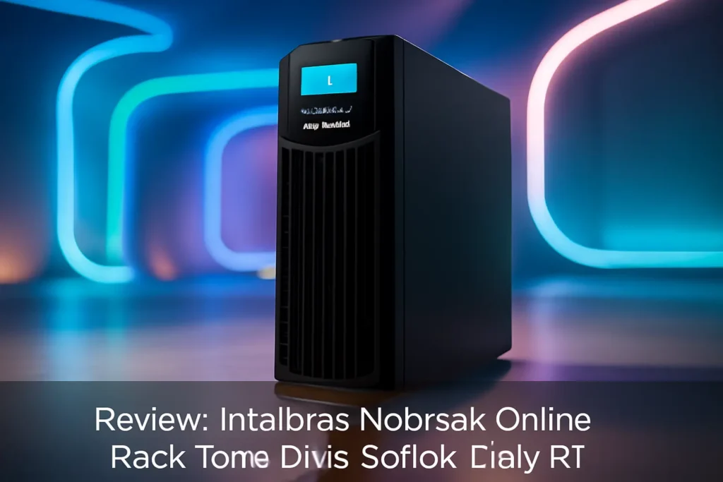 Intelbras Nobreak Online Rack Torre DNB 3.0kVA 120V RT Preto