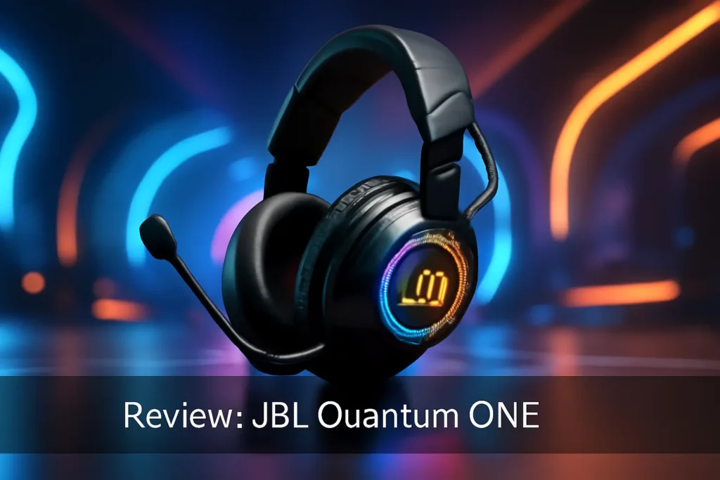Headset Gamer JBL Quantum ONE: Fone com Cancelamento de Ruído Ativo