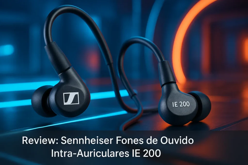 Sennheiser Fones de Ouvido Intra-Auriculares MP-220: Potência e Precisão
