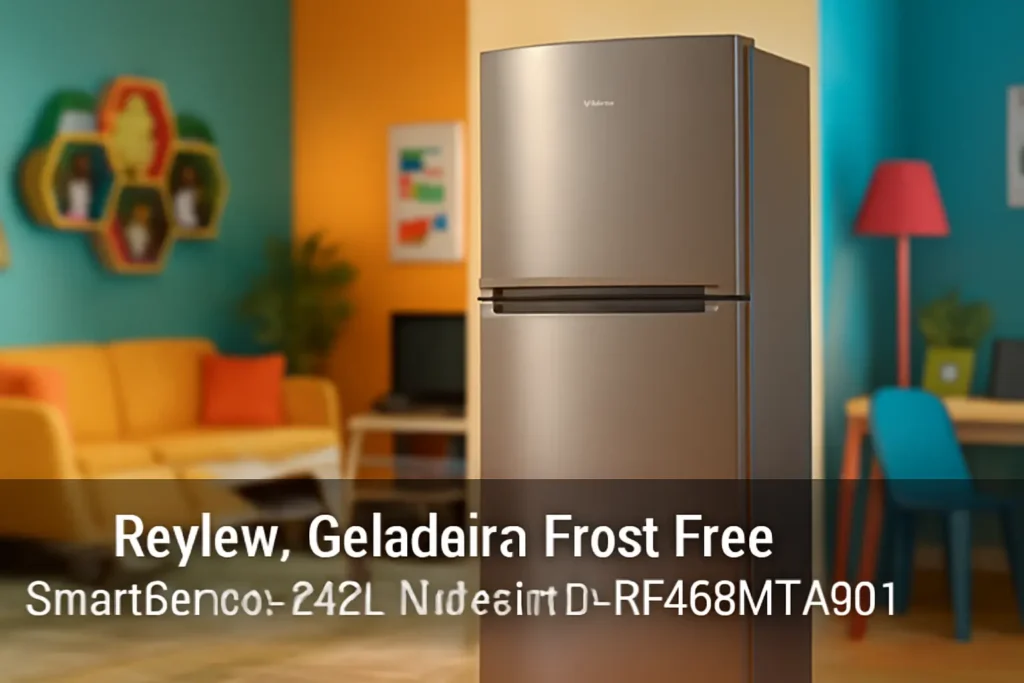 Geladeira Frost Free SmartSensor 347L Midea MD-RT468MTA501: Eficiência e Tecnologia de Ponta