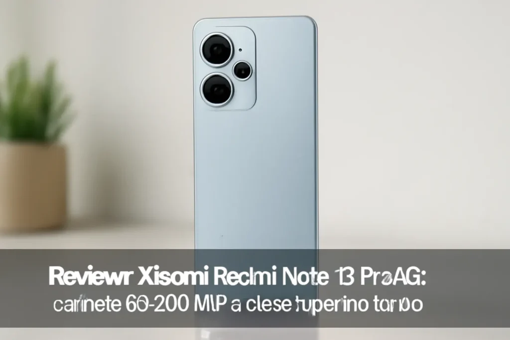 Xiaomi Redmi Note 13 Pro 4G: câmera de 200 MP e desempenho turbo