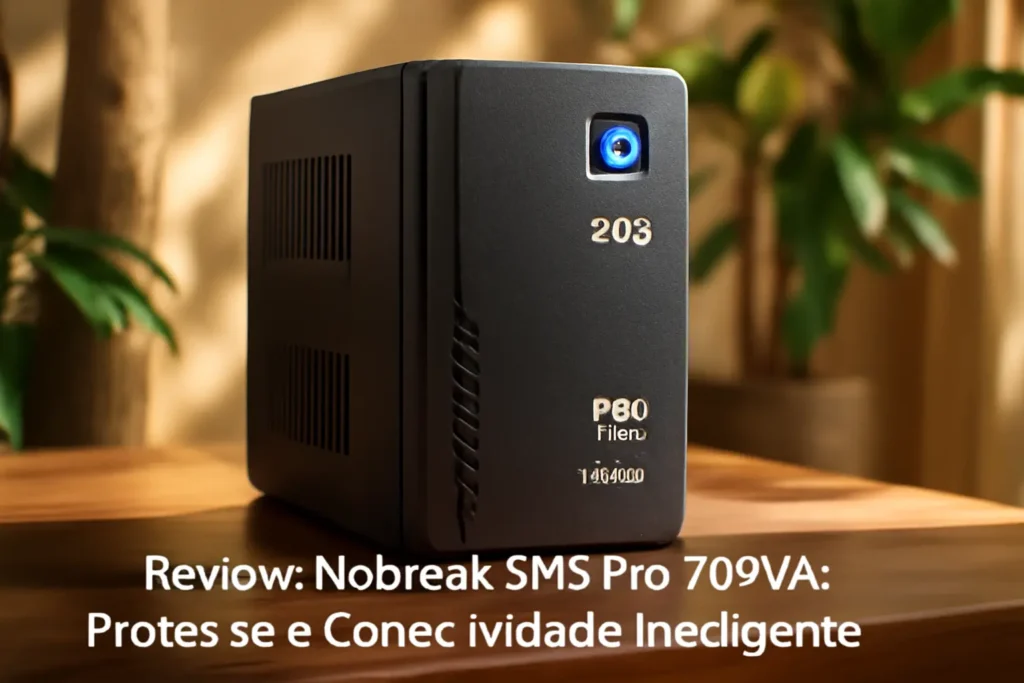 Nobreak SMS Pro 700VA: Proteção e Conectividade Inteligente