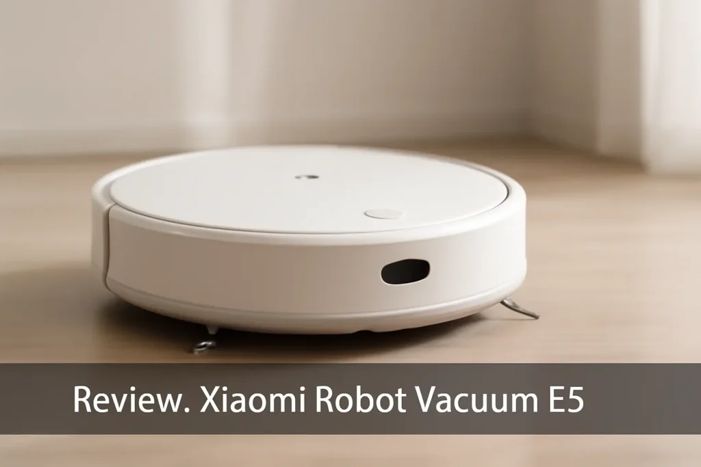 Xiaomi Robot Vacuum E5: Potência e Eficiência no Limpeza
