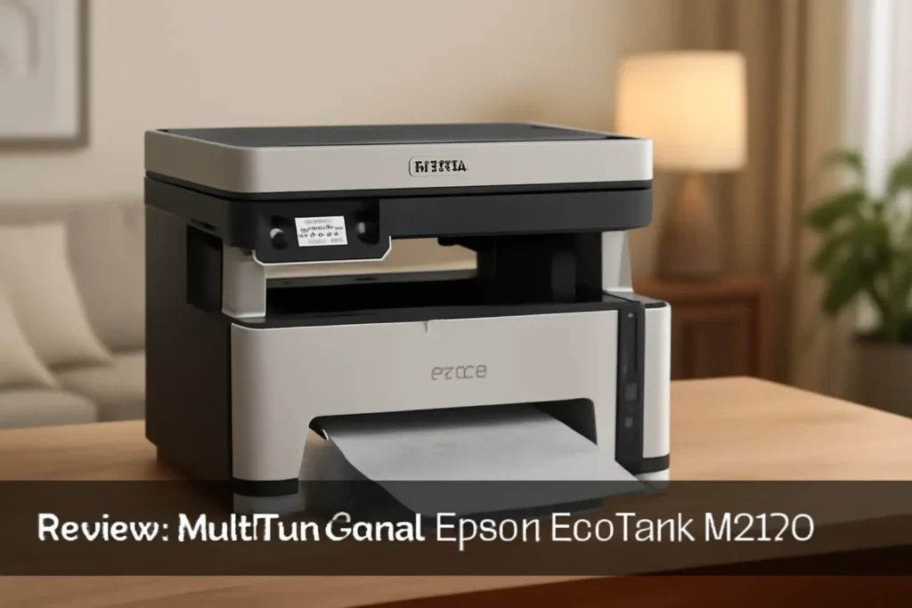 Multifuncional Epson EcoTank M2170 - Tanque de Tinta Monocromática, Wi-Fi Direct, Ethernet, Duplex Automático