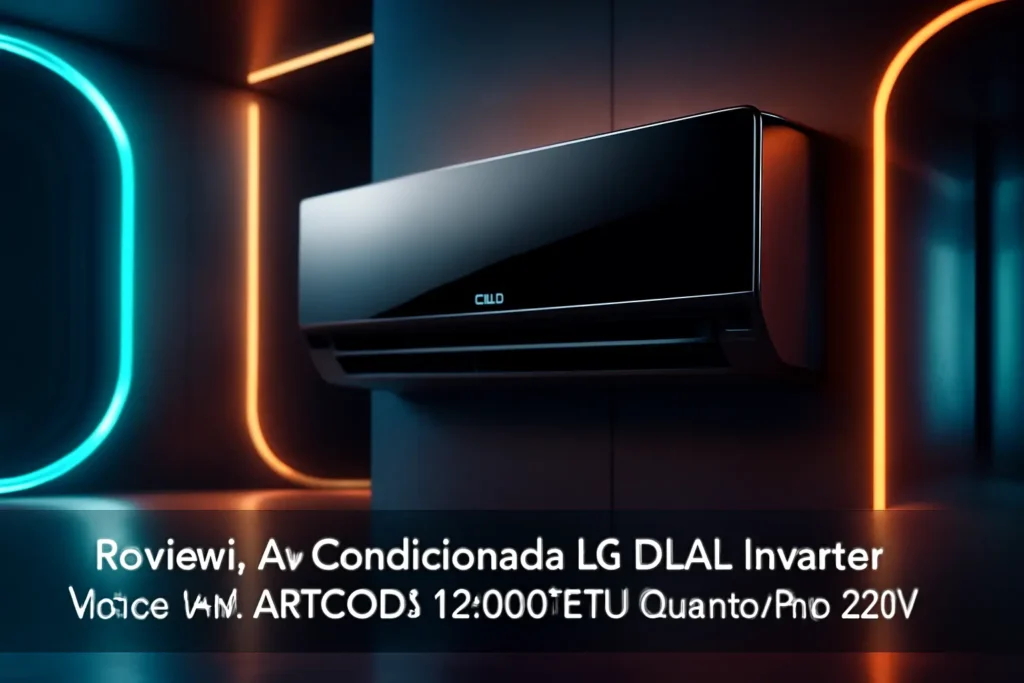 Ar-Condicionado LG DUAL Inverter Voice +AI ARTCOOL 12.000 BTU Quente/Frio 220V
