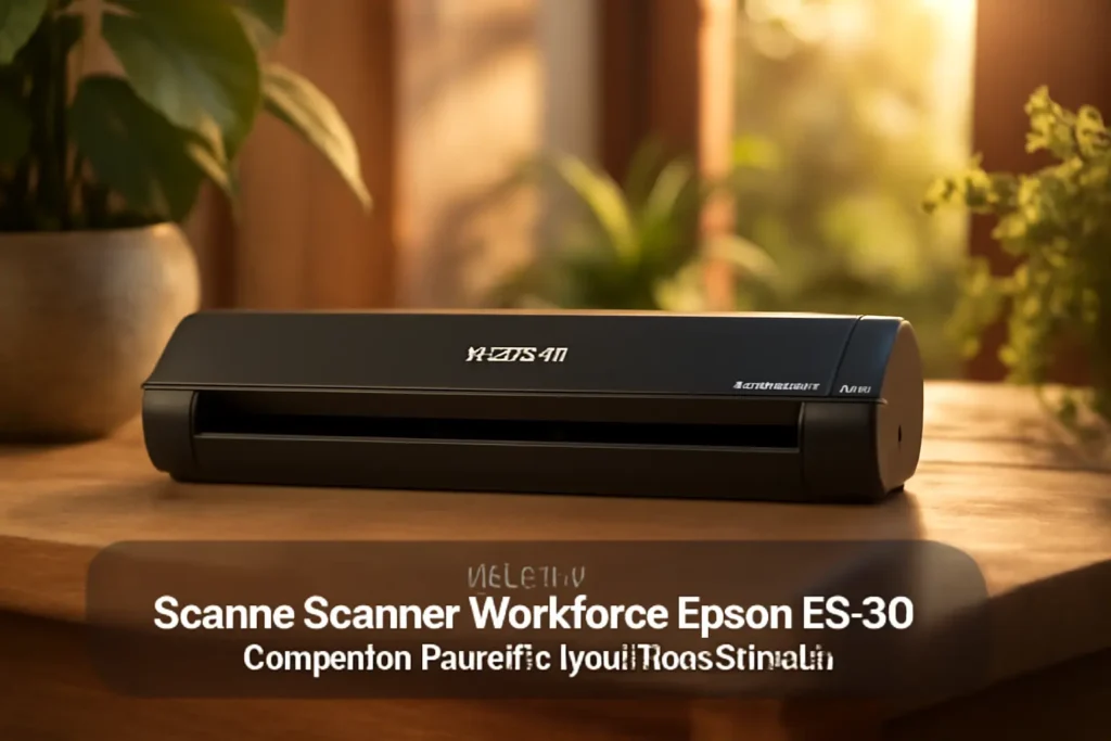 Scanner Workforce Epson ES50: Compacto e Eficiente para Documentos