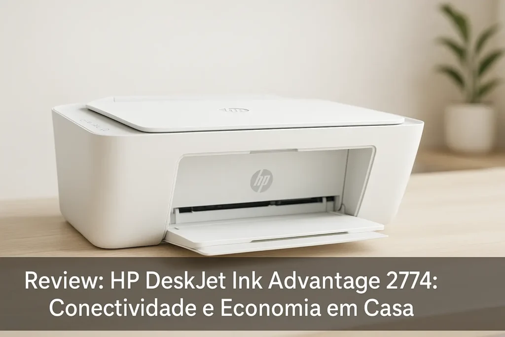 HP DeskJet Ink Advantage 2774: Conectividade e Economia em Casa