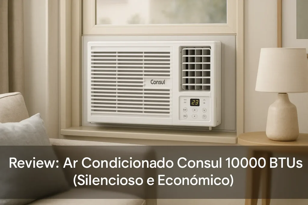 Ar Condicionado Consul 10000 BTUs: Silencioso e Econômico