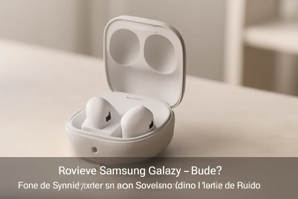 Samsung Galaxy Buds3: Fone de Ouvido Sem Fio com Cancelamento Ativo de Ruído