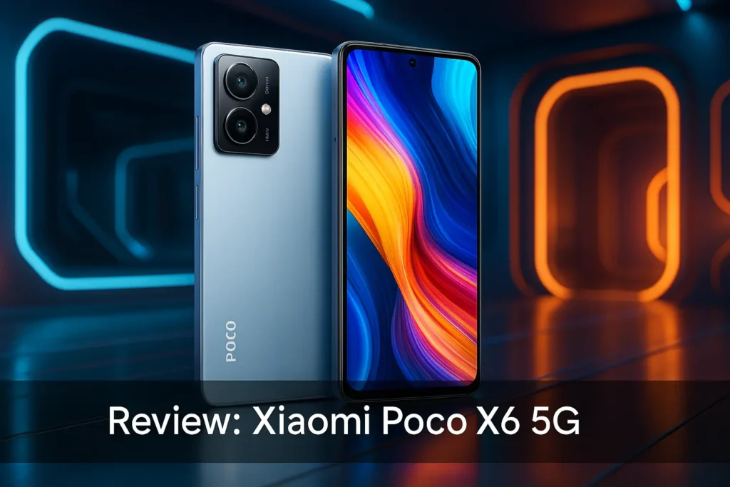 Smartphone Xiaomi Poco X6 5G: 256 GB, 12 GB RAM e Tela AMOLED