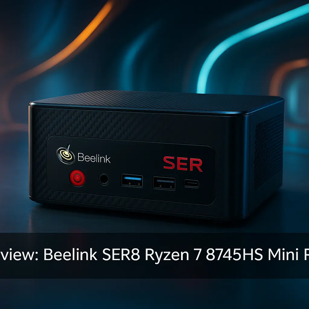 Beelink SER8 Ryzen 7 8745HS Mini PC: Potência Compacta e Alta Performance