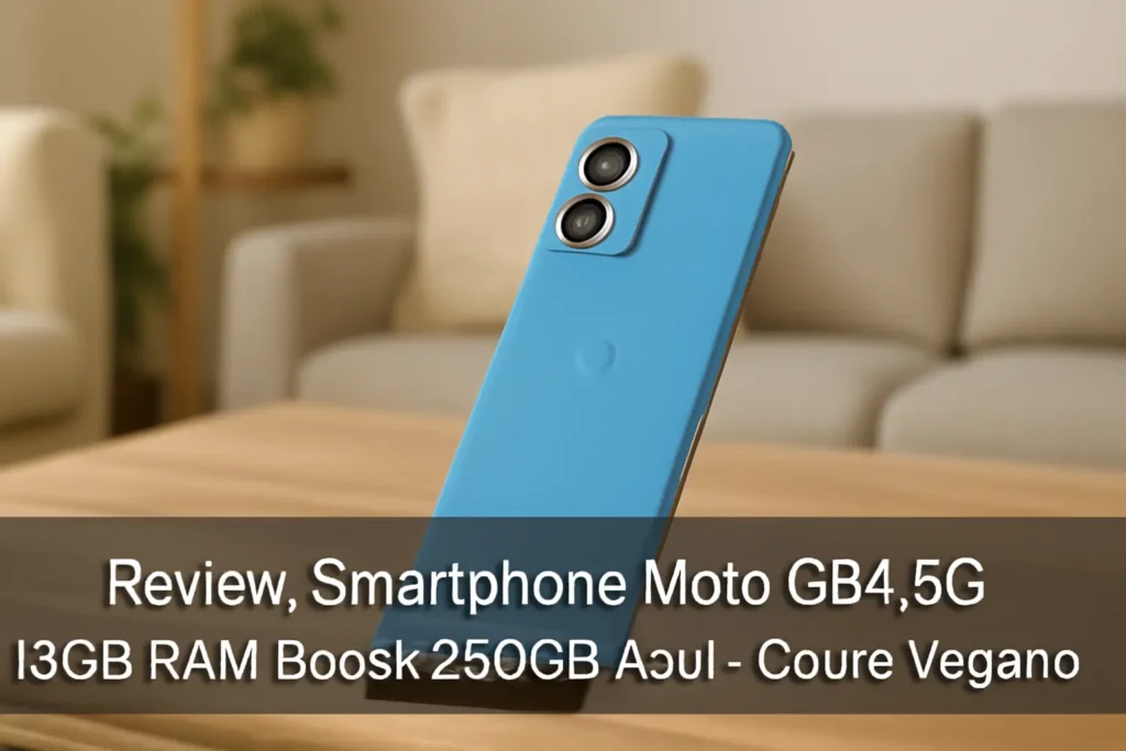 Smartphone Moto G84 5G 16GB RAM Boost 256GB Azul - Couro Vegano