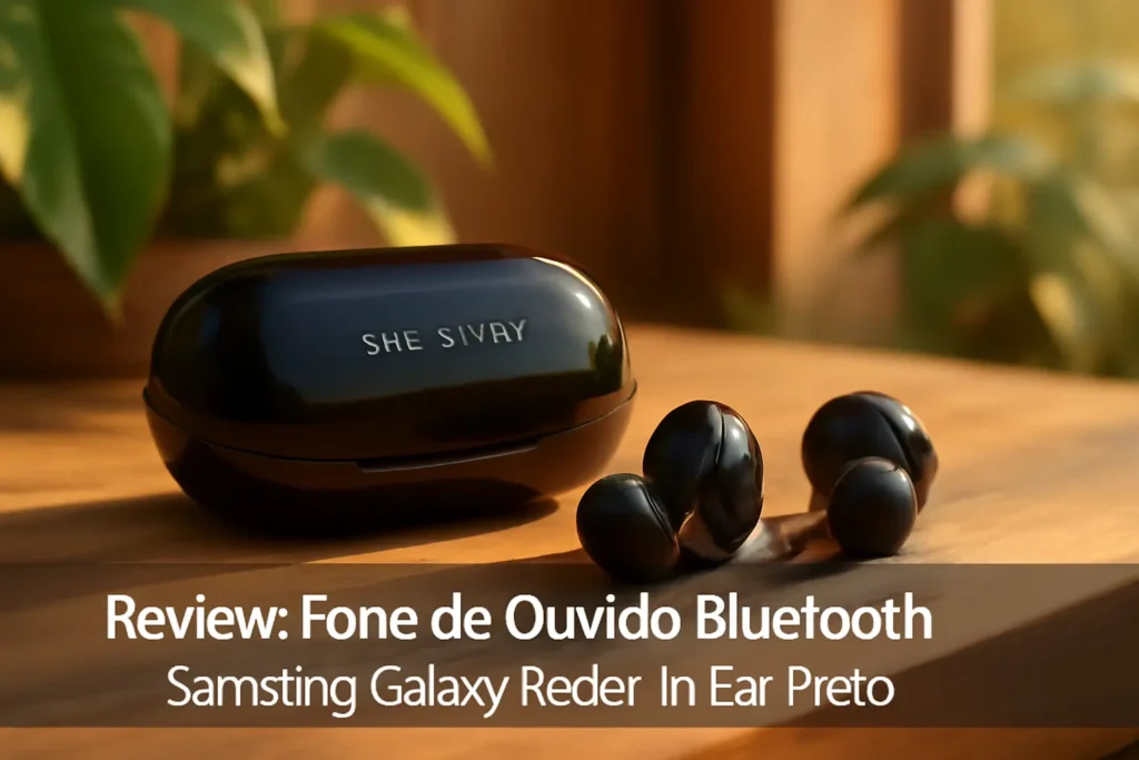 Fone de Ouvido Bluetooth Samsung Galaxy Buds+ In Ear Preto