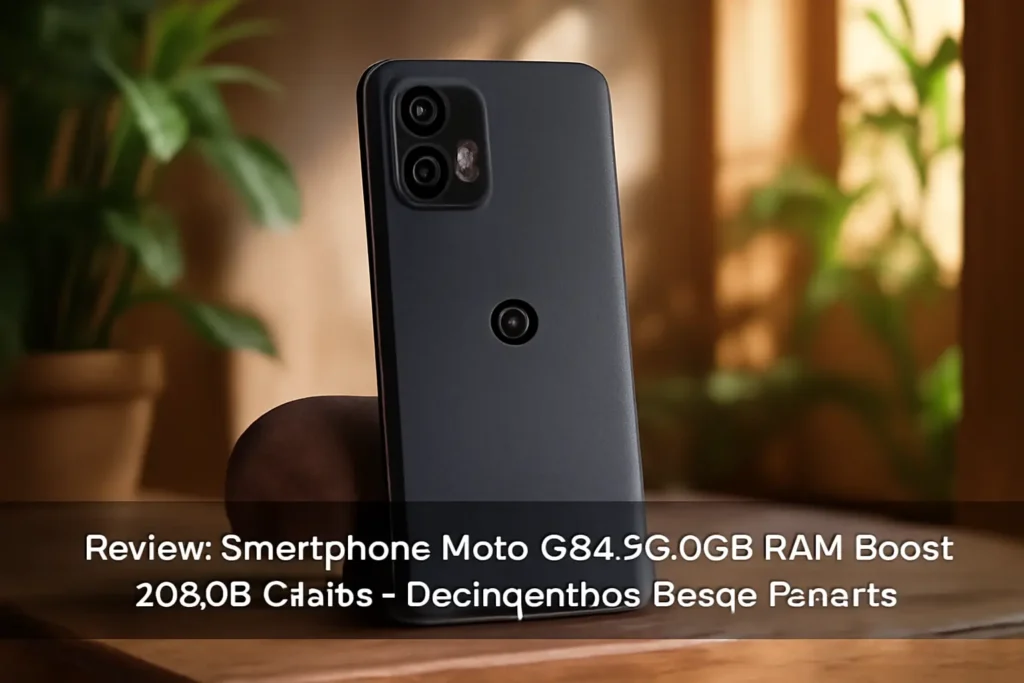 Smartphone Moto G84 5G 8GB RAM Boost 256GB Grafite - Desempenho e Design Premium