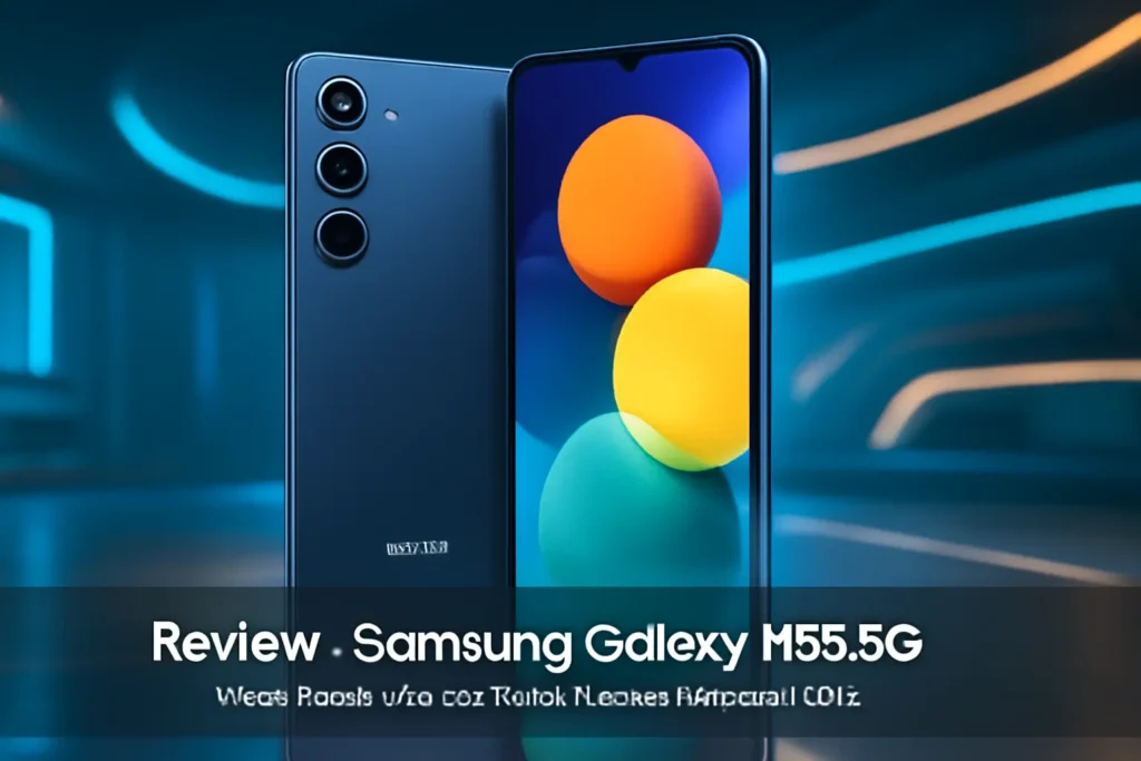 Samsung Galaxy M55 5G: Câmera Tripla de 50MP, Tela Super AMOLED 6.7" 120Hz e 256GB