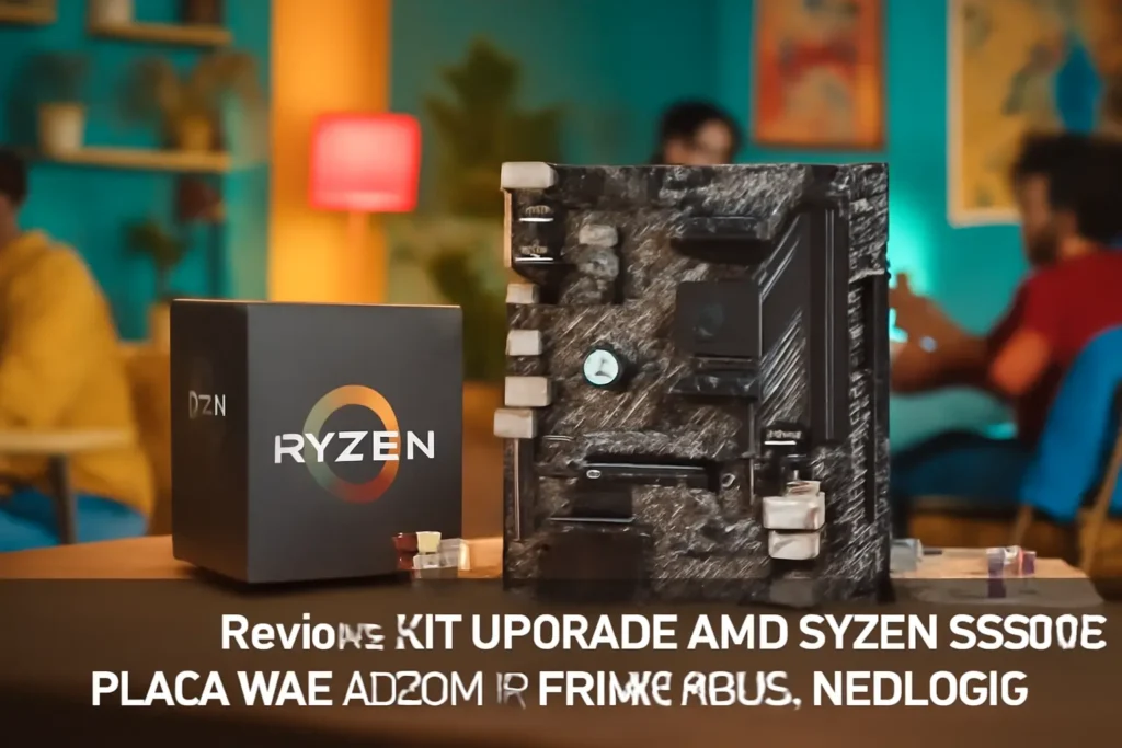 KIT UPGRADE AMD RYZEN 5 5600G, PLACA MÃE A520M-E PRIME ASUS, NEOLOGIC