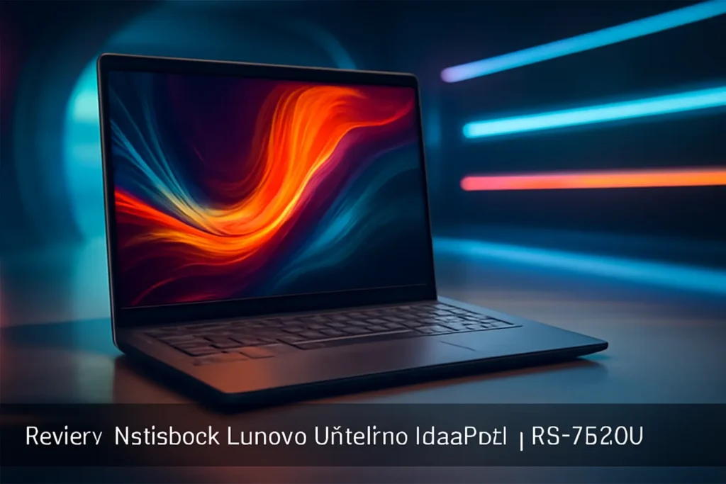 Notebook Lenovo Ultrafino IdeaPad 1 R5-7520U: Desempenho e Design Compacto