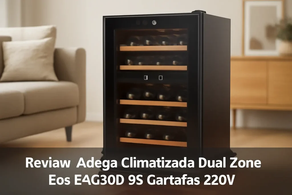 Adega Climatizada Dual Zone Eos EAC33D 33 Garrafas 220V: Capacidade e Desempenho