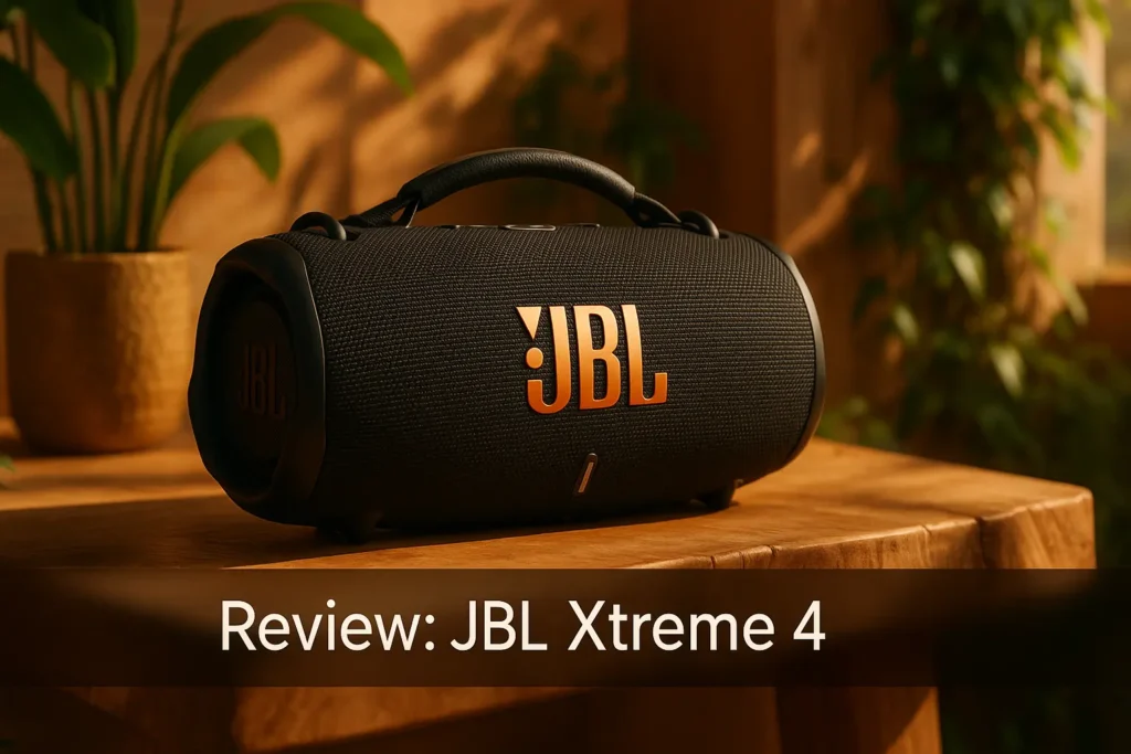 JBL Xtreme 4: Som Potente, Bateria Duradoura e Estilo Portátil