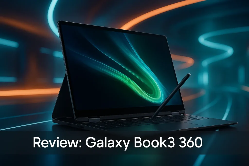 Galaxy Book3 360 2 em 1: leveza e desempenho avançado