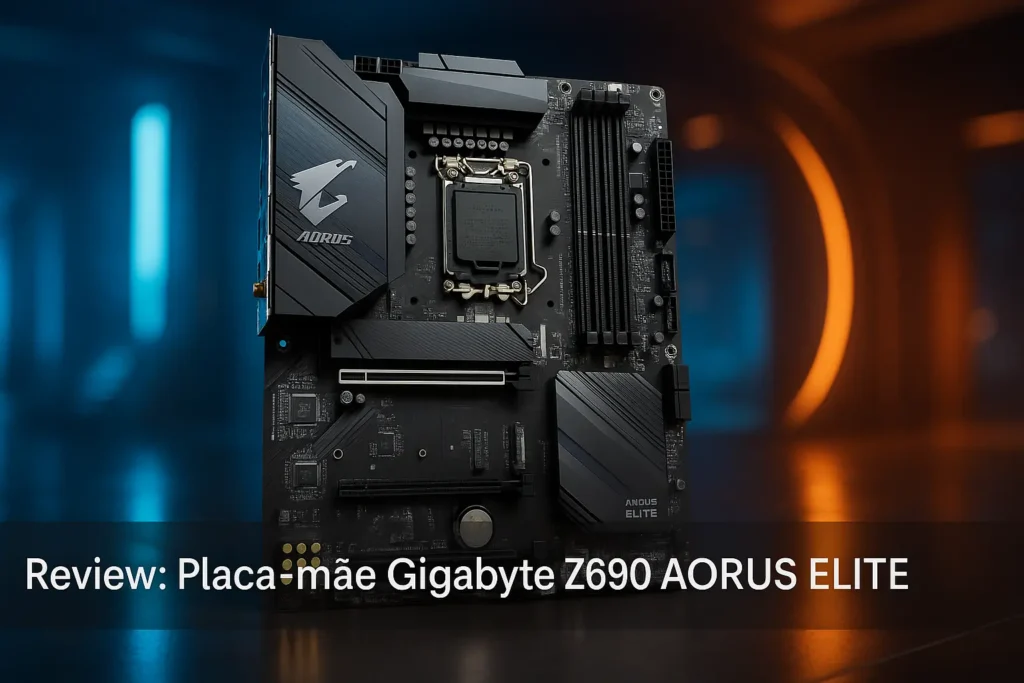 Placa Mãe Gigabyte Z690 AORUS ELITE com DDR5 LGA1700