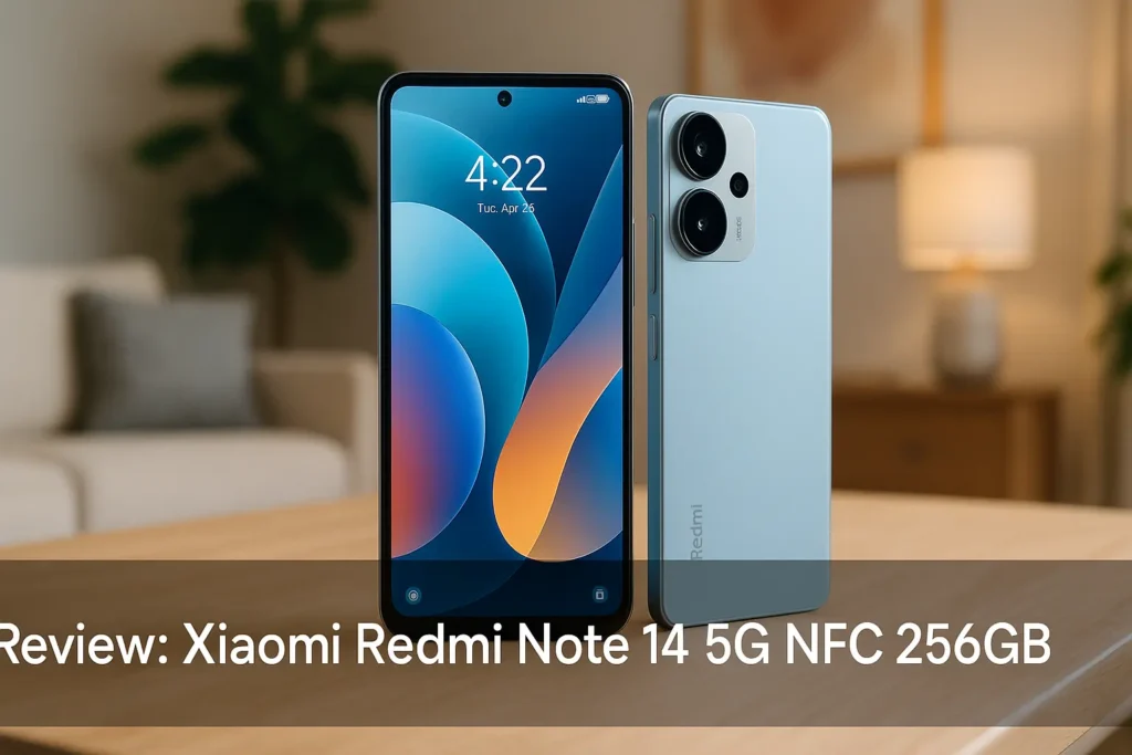 Xiaomi Redmi Note 14 5G NFC 256GB: Tela 6,67”, 8GB RAM