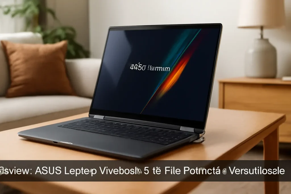 ASUS Laptop Vivobook S 16 Flip: Potência e Versatilidade