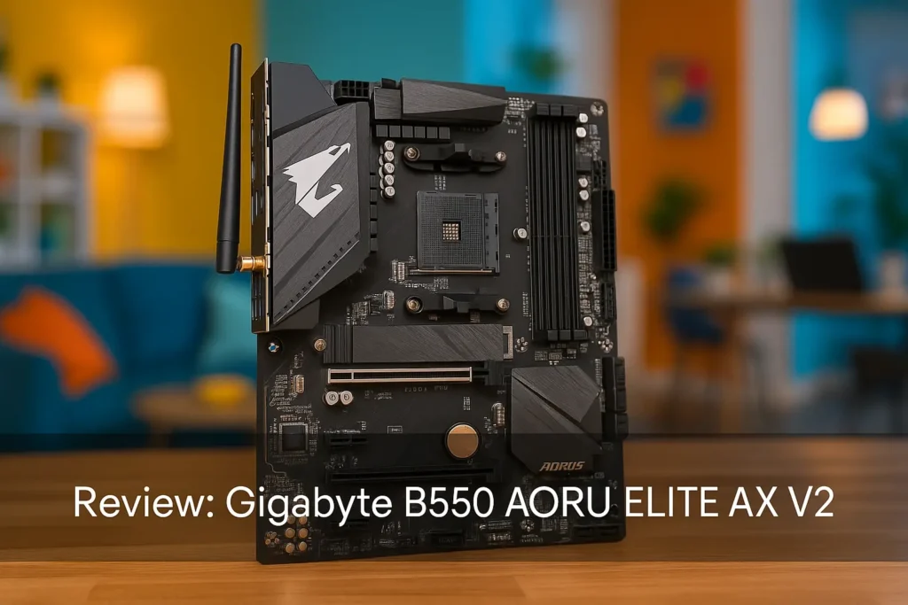 Gigabyte B550 AORUS ELITE AX V2: Performance e Conectividade Avançada
