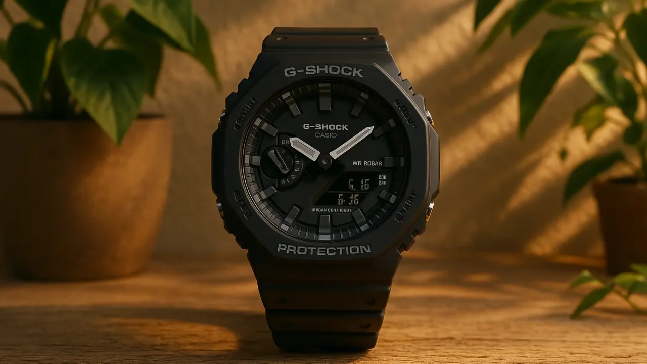 G-Shock GA-2100-1ADR surpreende na resistência?