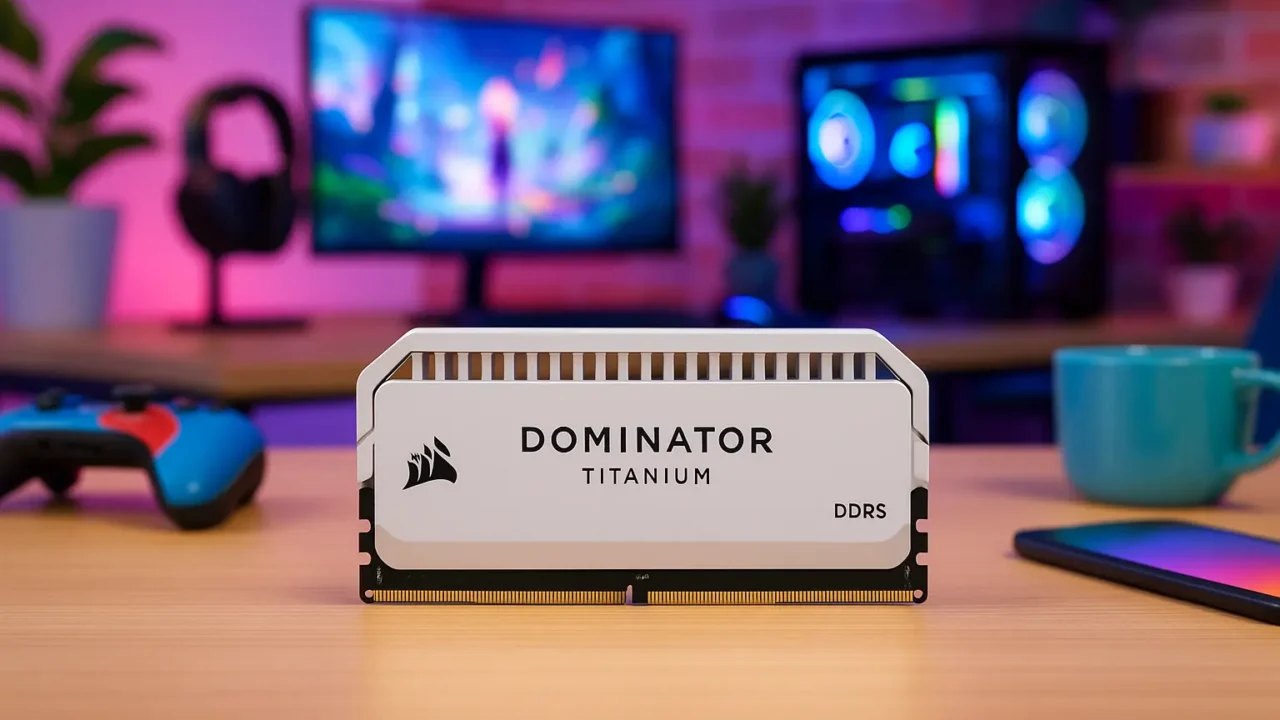 CORSAIR DOMINATOR TITANIUM DDR5: desempenho real