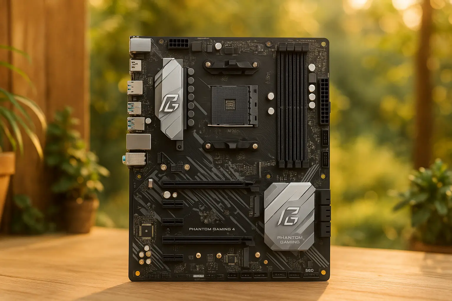 AsRock B550 Phantom Gaming 4: desempenho real