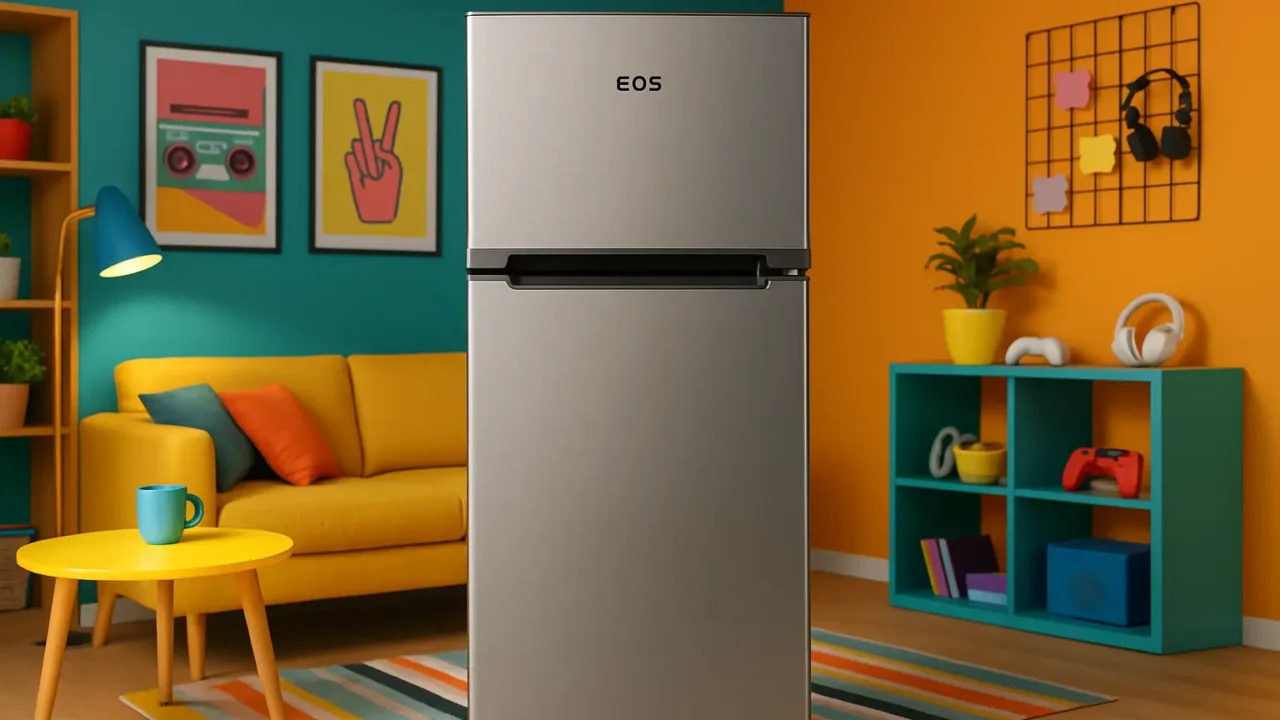 Geladeira EOS 230L: eficiência compacta