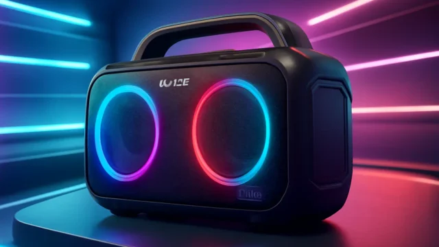 Caixa de Som Boombox Plus AIWA BBS-01-B: Potência e Durabilidade Imbatíveis