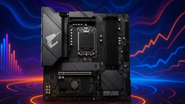 B760M AORUS Elite AX DDR4: desempenho real