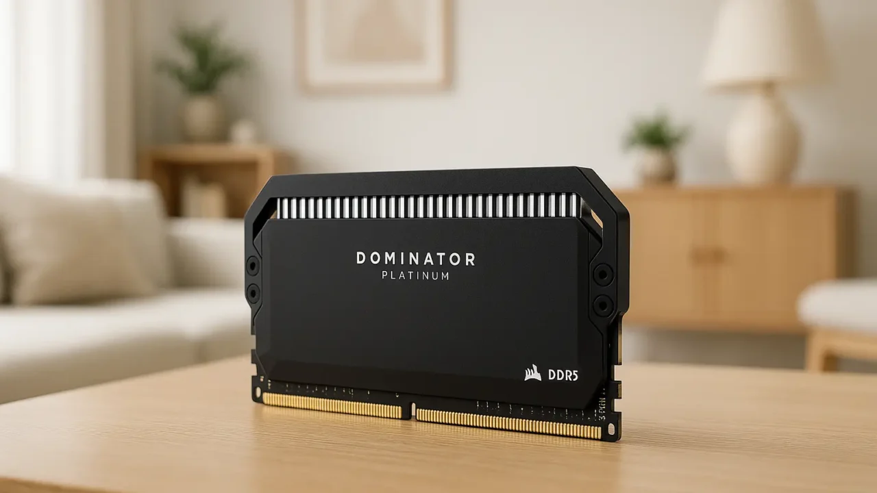 CORSAIR DOMINATOR PLATINUM DDR5: desempenho real