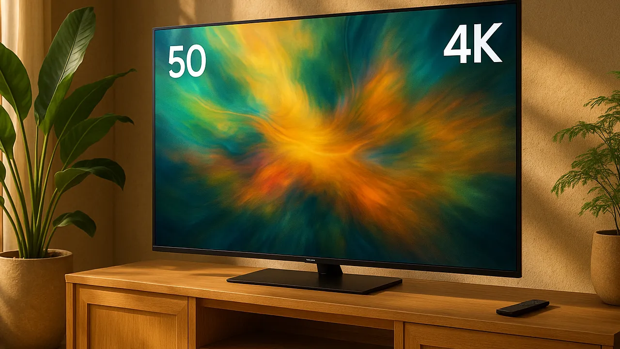5 Melhores TV 50 polegadas Samsung 4K para 2025